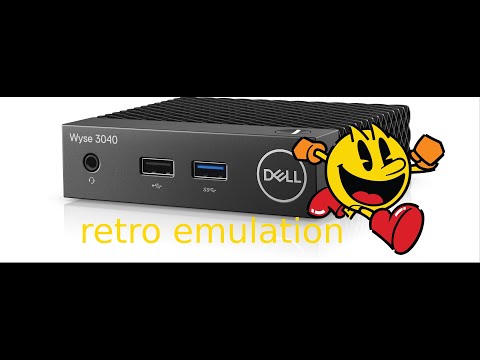 Things you can do with a dell wyse 3040: Retro emulation