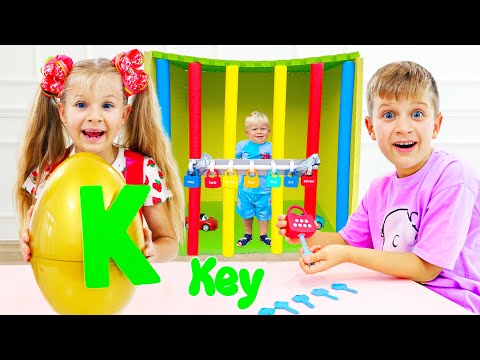 Диана Рома и Оливер Познавательные и школьные истории для детей / Сборник видео