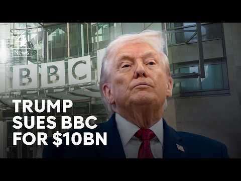 Trump's $10bn lawsuit against the BBC explained