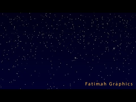 How to Create Stars Background in Adobe Illustrator | Night Sky | Sprayer Tool | Symbols