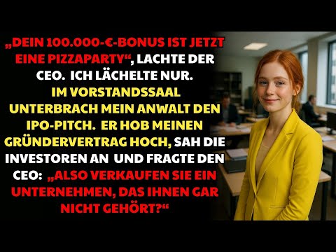 Der Ceo Lachte Über Meinen Bonus – Mein Anwalt Stoppten Seinen Börsengang | Corporate Chess