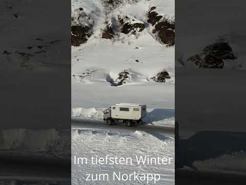 Mit dem Camper im Winter ans Nordkapp #winter #nordkapp #camper #wohnmobil #expeditionsmobil