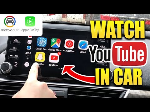How to Watch YouTube in your Car ✅ Apple CarPlay & Android Auto Watch Youtube in Car