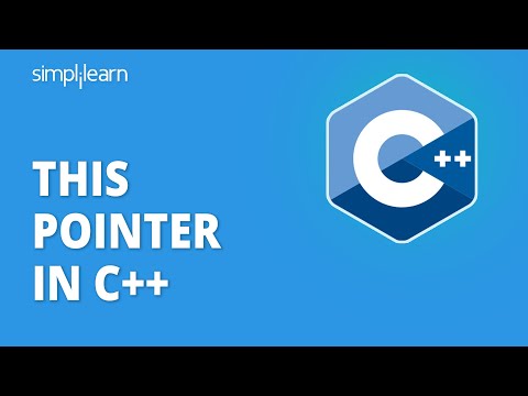This Pointer In C++ | This Pointer In C++ With Example Program | Pointers In C++ | Simplilearn