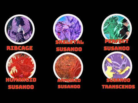 All Evolution Stages of SUSANOO in Naruto Explained in 20 Minutes!