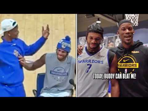 Jimmy Butler and Buddy Hield being Best Friends for 4 minutes Straight
