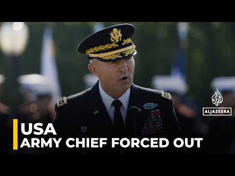 US Army chief ousted mid‑war as Trump ramps up strikes on Iran