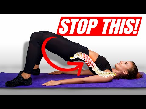 Glute Bridge Mistakes that Will RUIN Your Lower Back