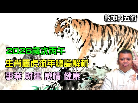 2026生肖屬虎流年總論解析