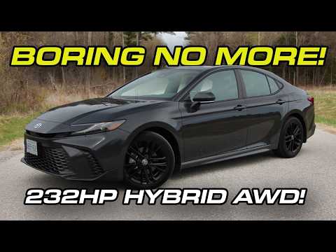 The 2025 Camry SE AWD Is A Hybrid That Doesn't Hate Driving