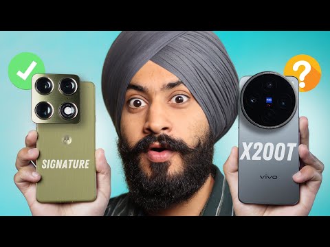 Most Complete Phone For You! - vivo X200T vs moto Signature