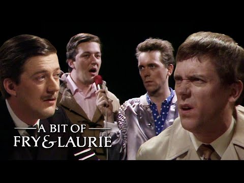 a sketch show from the 80s... | A Bit of Fry and Laurie | BBC Comedy Greats