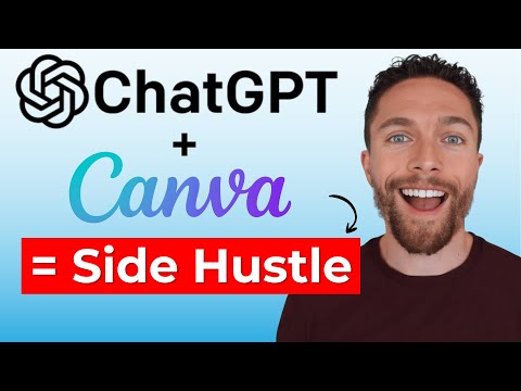 Easiest ChatGPT + Canva Workflow To Make Money Online!
