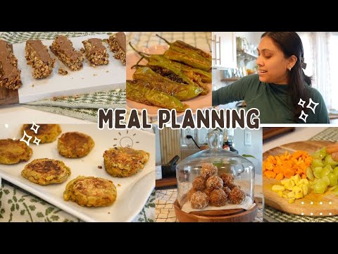 Indian Meal Planning for 1 week - 6 Meal Ideas - Productive and Mindful Homemaking Ideas