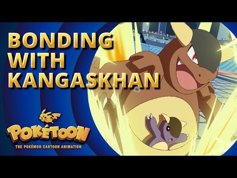 Bonding with Kangaskhan 🌟 | POKÉTOON Shorts