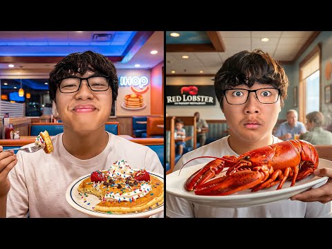 I Tried Every Restaurant Kids Menu