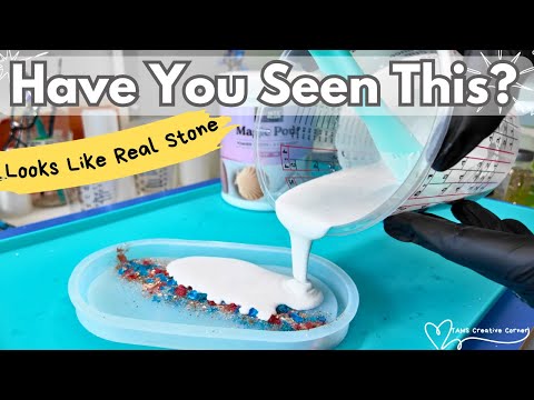 A Non-Toxic & Odorless  MAGIC  Pouring Medium - Let's Resin!