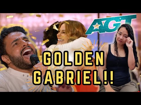 Gabriel Henrique - GOLDEN BUZZER Reaction Video #vocalcoachreacts #agt