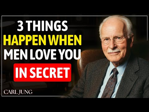 When a Man Secretly Loves You, These 3 Things Always Happen || CARL JUNG