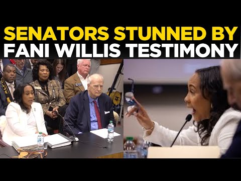 LIVE | Fani Willis CLASHES Over Trump Case; Senators Cut Her Mic In Heated Hearing | US News Today