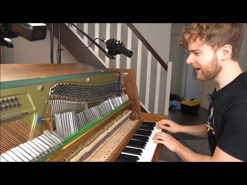 Switching the hammers on my piano to tuning forks was a bad Idea