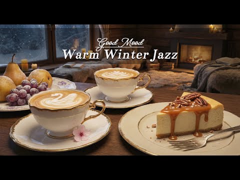 Warm Winter Jazz ☕ Cozy Coffee Jazz Music for Relaxation, Focus and Good Mood