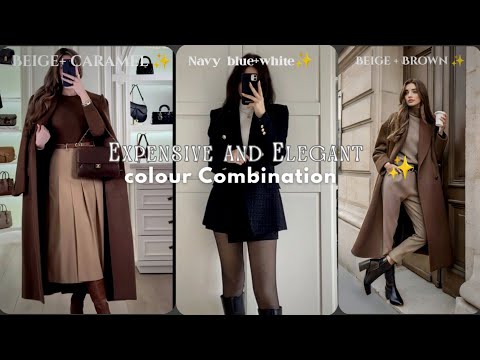 Aesthetic Color Combos for a luxury Look ✨ Elegant and Expensive 