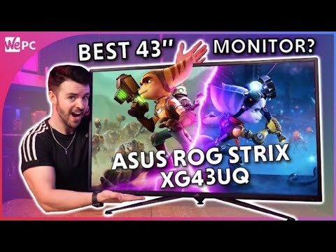Asus ROG Strix XG43UQ Monitor Review! BEST HDMI 2.1 43 Inch GAMING Monitor?