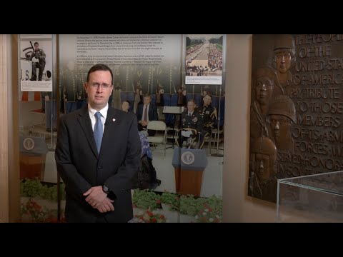 Display Room Tour of the Tomb of the Unknown Soldier Exhibit at Arlington National Cemetery