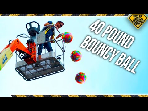 Dropping a 40 lb Bouncy Ball