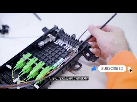 How to install the FTTH fiber access terminal box?