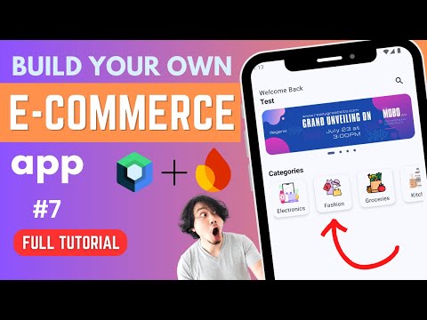 7 Categories View | Ecom app | Jetpack Compose 🔥 | Android Studio Tutorial | 2025
