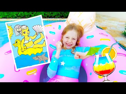 나스티아와 그녀의 신비한 그림의 이야기요! 한국 동화