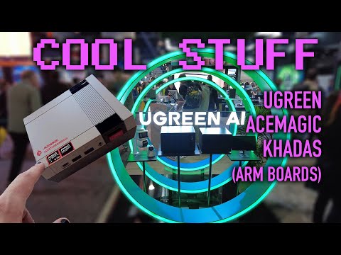 Cool Stuff: Arm-based Mini PCs, UGREEN NAS Units, & ACEMAGIC 1985 Style