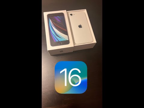 “Unboxing” iOS 16 on iPhone SE 2!