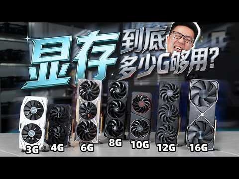 8G显存真不够用？爆肝3个月实测18张显卡20款游戏，结果竟然