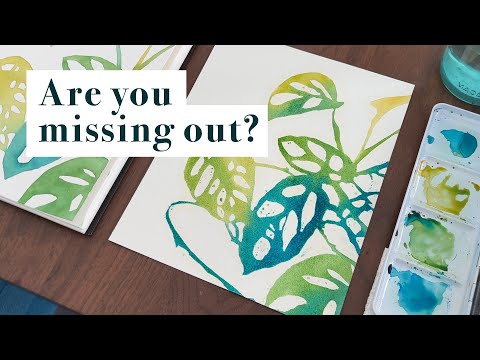 The BEST Watercolor Supply You’re NOT Using