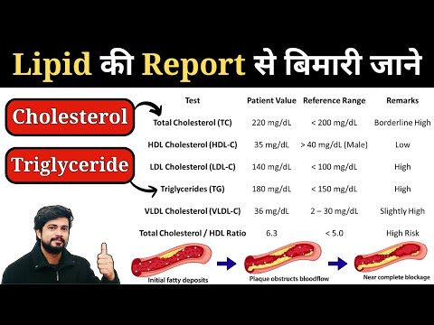 Lipid Profile Test Report Kaise Padhe || Lipid Panel Test || Blood Test Report Kaise Dekhe in Hindi