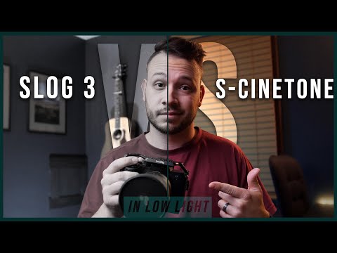Is S-CINETONE really better than SLOG3 in LOW LIGHT? Sony a7IV