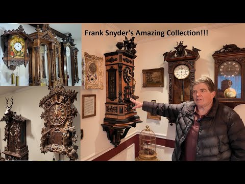 The Frank Snyder Collection of Rare Black Forest Clocks