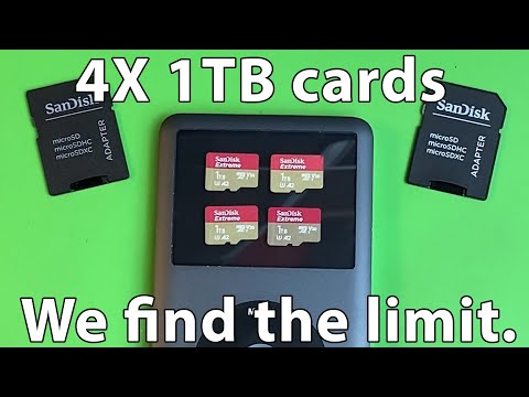 4000GB in an iPod Classic.