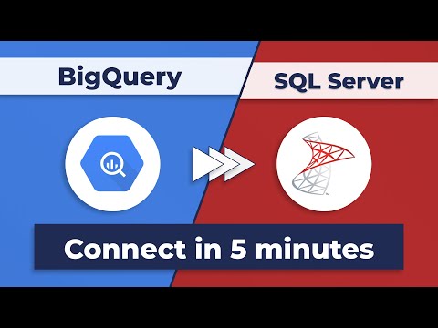 Your Guide to Moving BigQuery Data Into Microsoft SQL Server