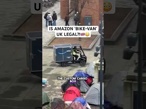 Is This Amazon E-Cargo “Bike-Van” Legal in UK? 🤯