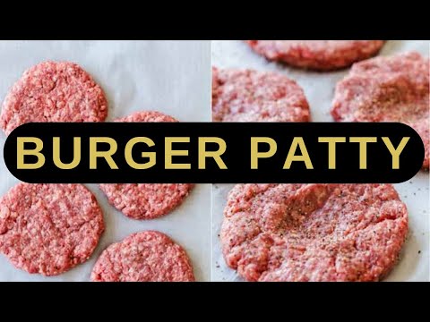 BURGER PATTY pwede ba ang MDM Meat???