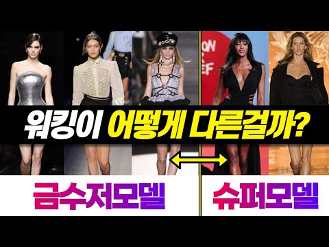 외국인들이 말하는 금수저모델과 슈퍼모델의 차이