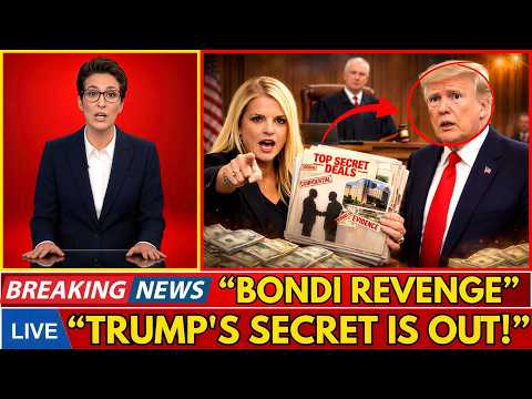 BONDI’S REVENGE: She Is Revealing Trump’s Hidden Deals To The Courtroom Today | Rachel Maddow