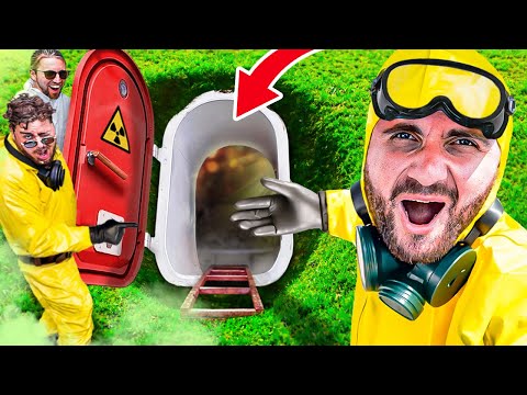 J’AI ACHETÉ UN VRAI BUNKER (on survit dedans pendant 24H)