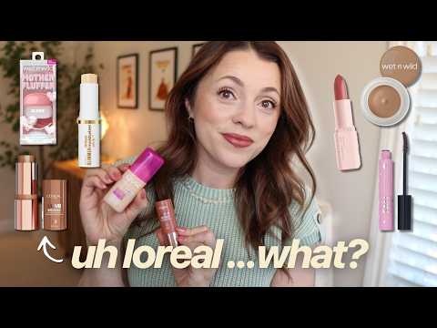 NEW Affordable Drugstore Spring Makeup 🌸 Let's try it all + see what's what!