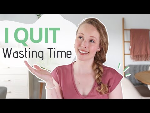20 THINGS I QUIT to Stop Wasting My Time (Minimalism + Intentional Living)