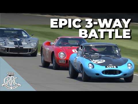 Jenson Button attempts to hold off Ford and Ferrari | 2026 Phil Hill Cup Full Race | 83MM